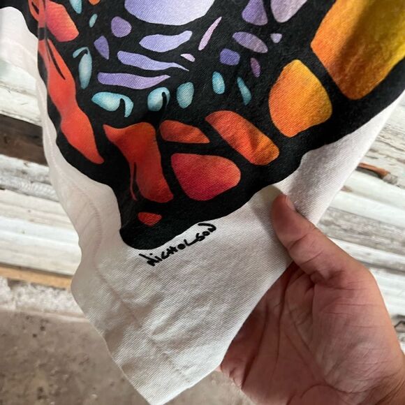 Vintage Elephant Stained Glass AOP Shirt - Picture 8 of 13